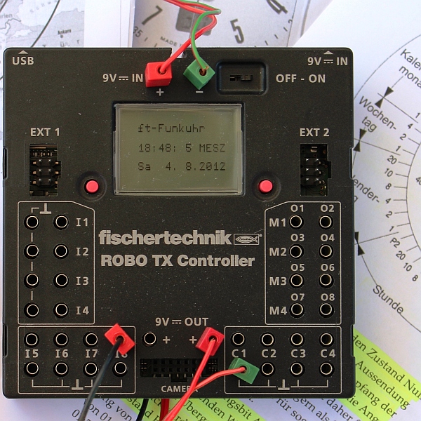 TX als DCF77-Funkuhr