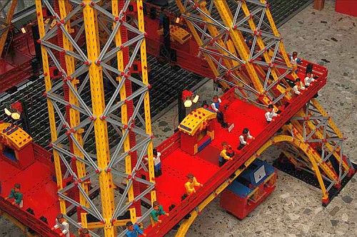 Eiffelturm-Modell von Rob van Baal (2008)