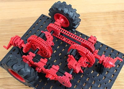 fischertechnik-Gleichlaufgetriebe mit 