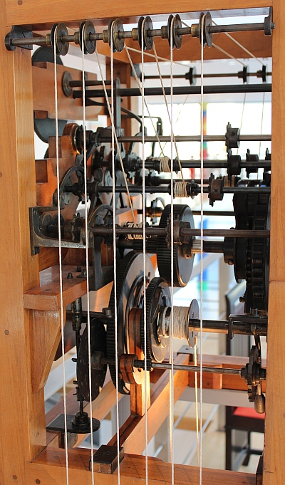 "Uhrwerk" der Rechenmaschine von Giovanni Poleni (1709)