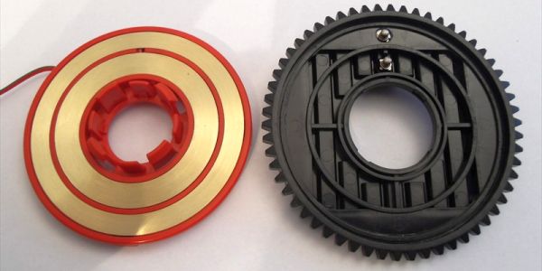 Schleifring im Drehkranz (von Andreas Tacke)