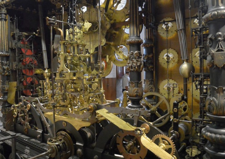 Astronomische Uhr - Uhrwerk