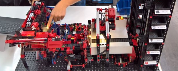 fischertechnik-Sortiermaschine Convention 2018