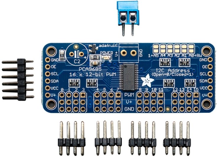Adafruit 16-Kanal Servo-Driver